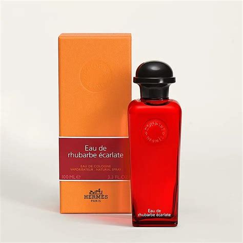 cologne hermes rhubarbe|rhubarbe ecarlate Hermes.